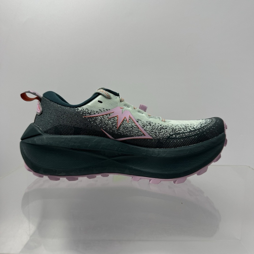 Brand New Asics Trabuco Max 4 Cold Moss Nova Orange 1012B769-400 Women's Size 6 - Picture 3 of 9